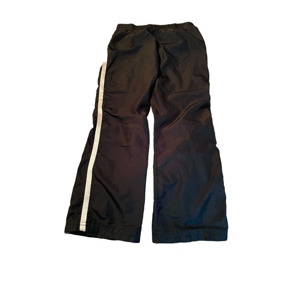Danskin Jogger Track Pants Black White Stripe Girls Sz 7-8 - Picture 3 of 7